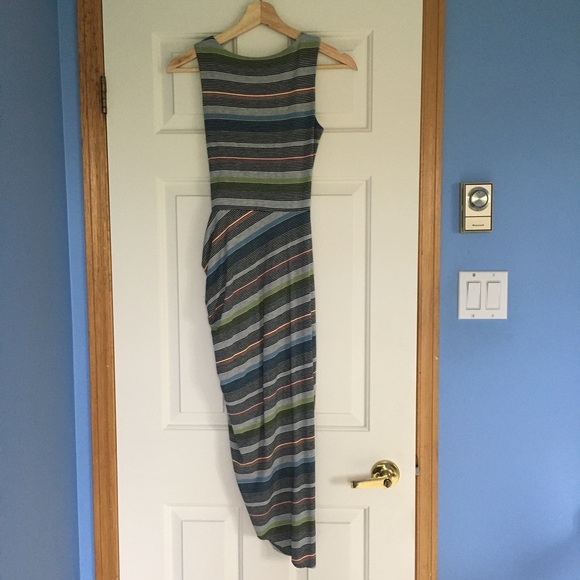 Anthropologie Bailey44 Gathered Stripes midi dress - Picture 8 of 10